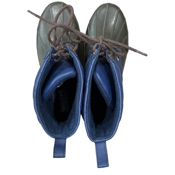 Sperry Top-Sider Women's Gosling Duck Boot, Navy/Brown women’s size 8 - Picture 8 of 11